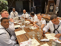 Lunch at The Blind Tiger Pub in Downtown Charleston