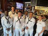 Lunch at The Blind Tiger Pub in Downtown Charleston